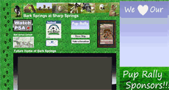 Desktop Screenshot of barksprings.com